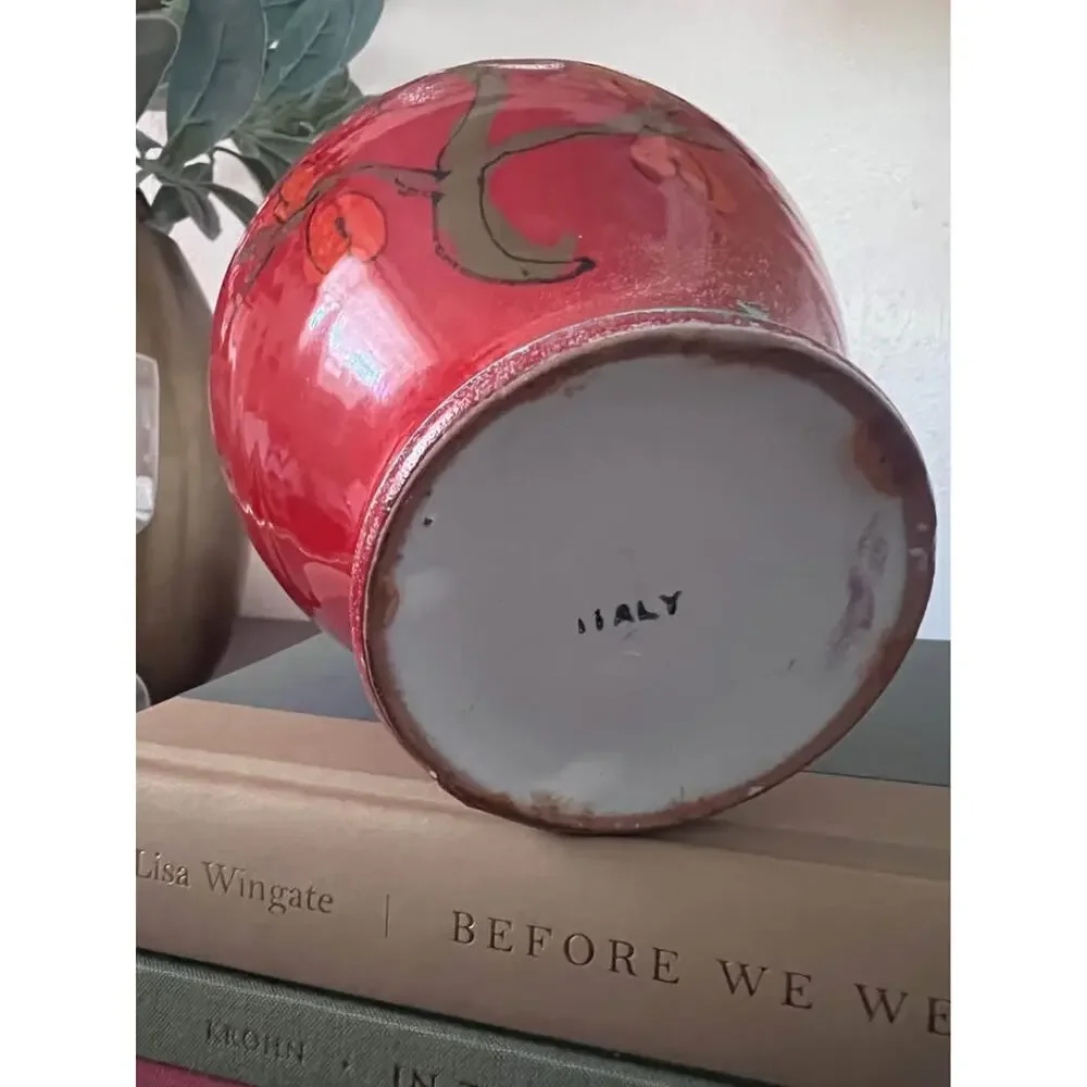 Handpainted Italian Vase